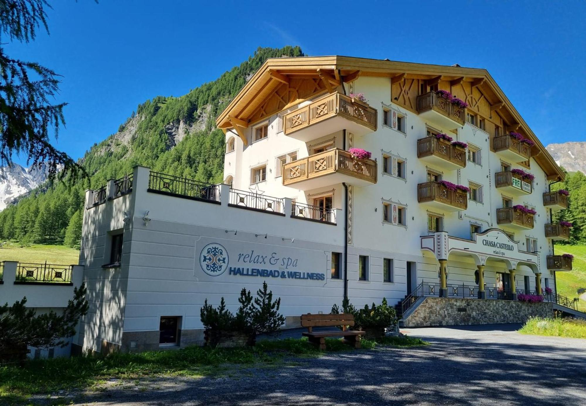 Chasa Castello relax&spa Samnaun Esterno foto